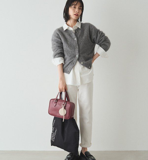  「レザー2WAYミニボストンバッグ」|ボストンバッグ|