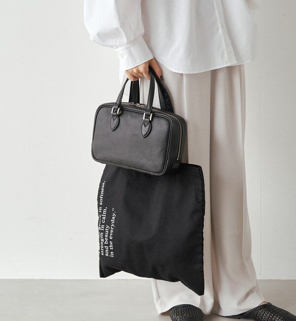  「レザー2WAYミニボストンバッグ」|ボストンバッグ|