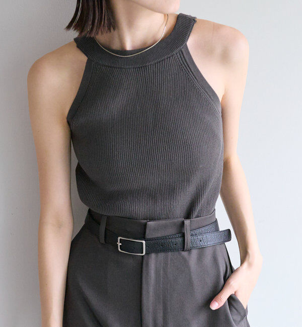  「【インナー/トップス◎】アメスリニットタンク」|キャミソール|