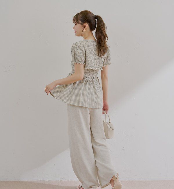  「ペプラムキャミ+ボレロセット」|カーディガン|