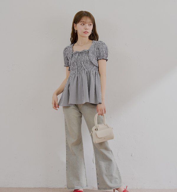  「ペプラムキャミ+ボレロセット」|カーディガン|