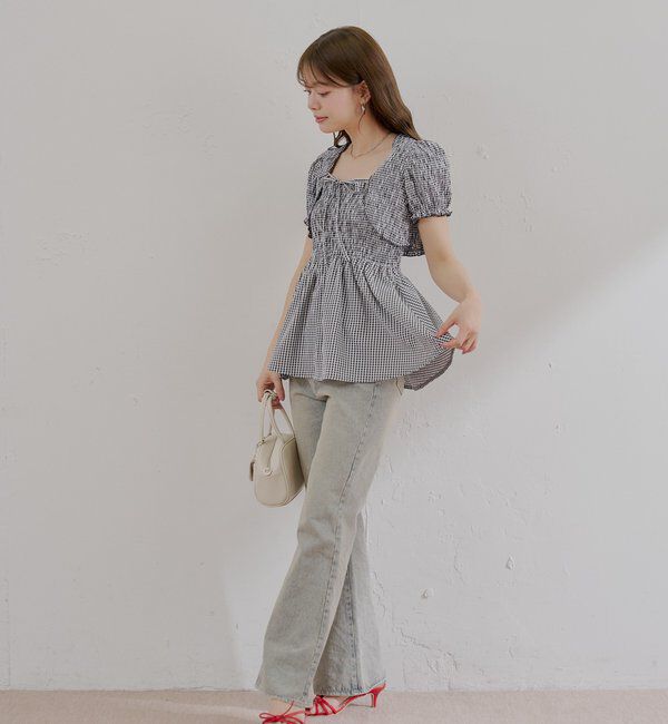  「ペプラムキャミ+ボレロセット」|カーディガン|