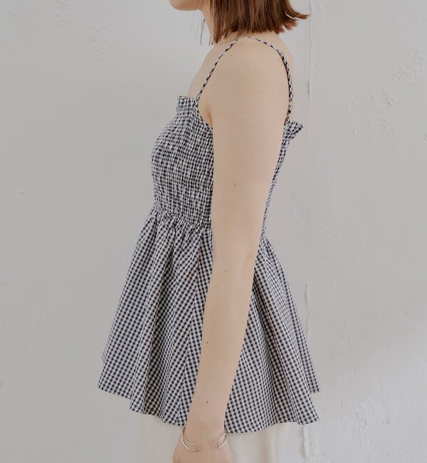  「ペプラムキャミ+ボレロセット」|カーディガン|