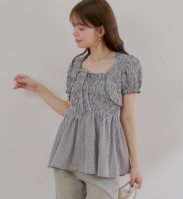  「ペプラムキャミ+ボレロセット」|カーディガン|