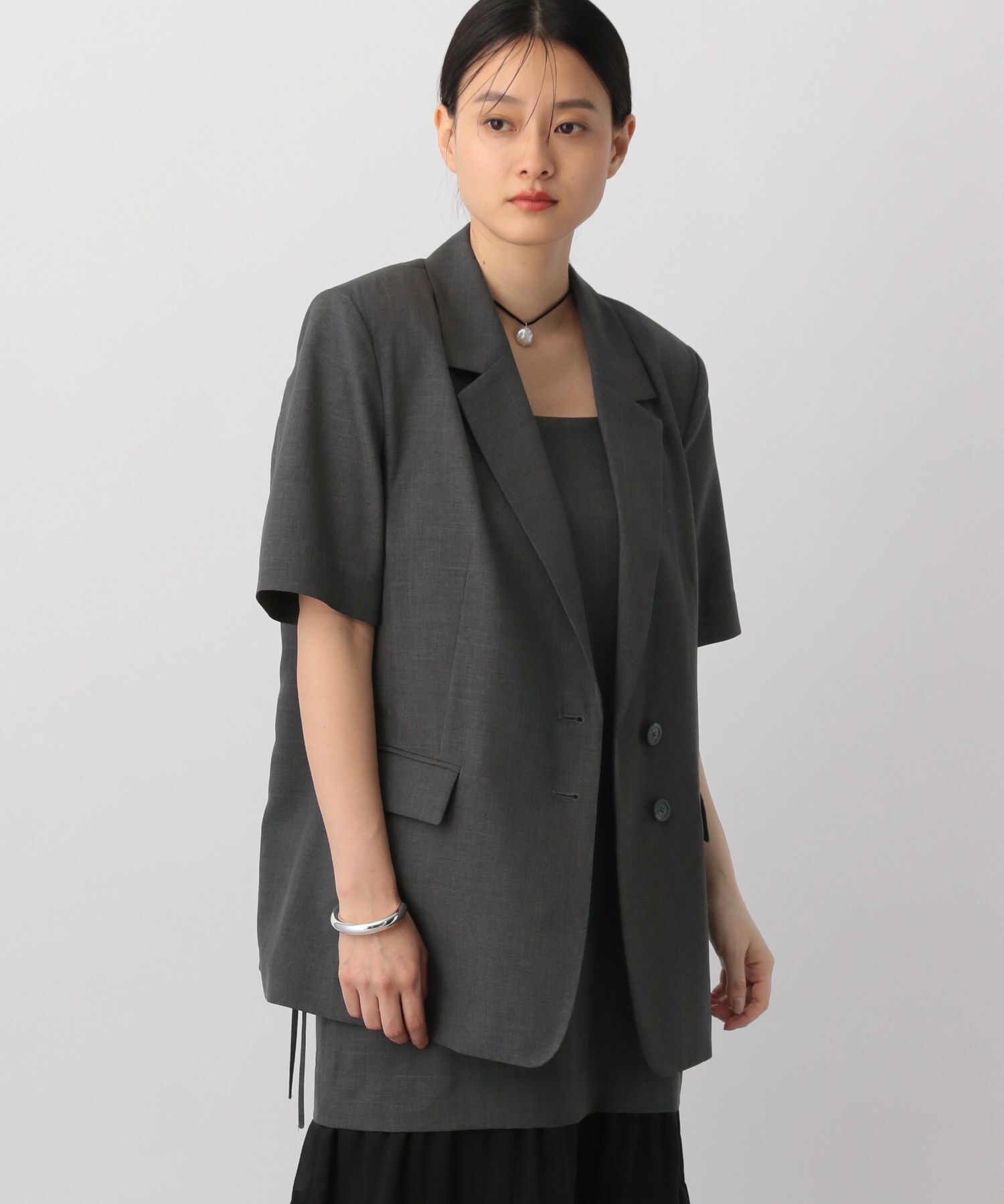 A part by 「ビックショルダージャケット_半袖」|その他|