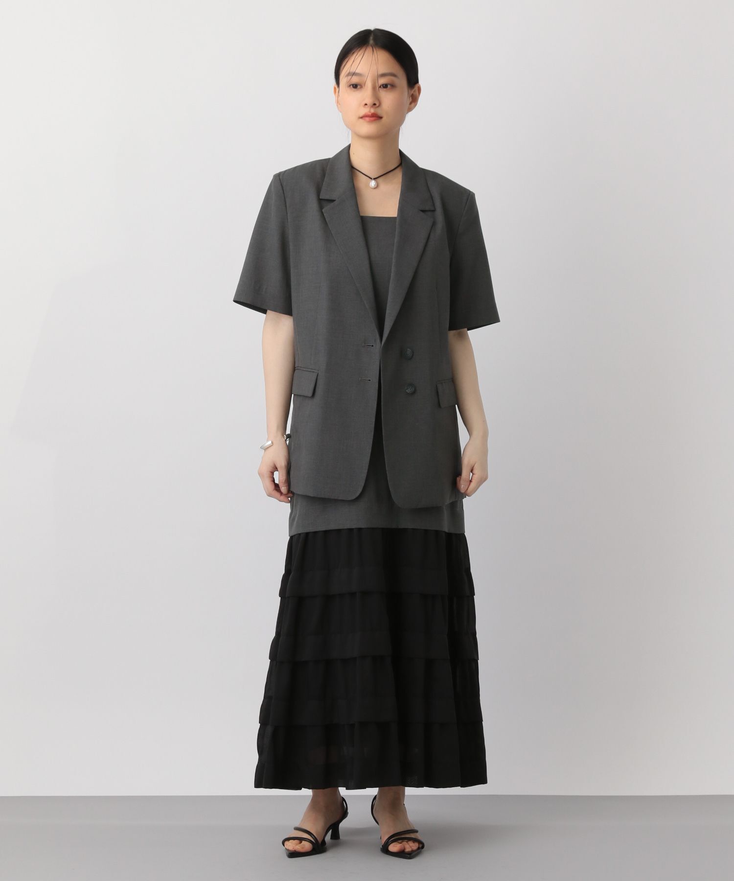 A part by 「ビックショルダージャケット_半袖」|その他|