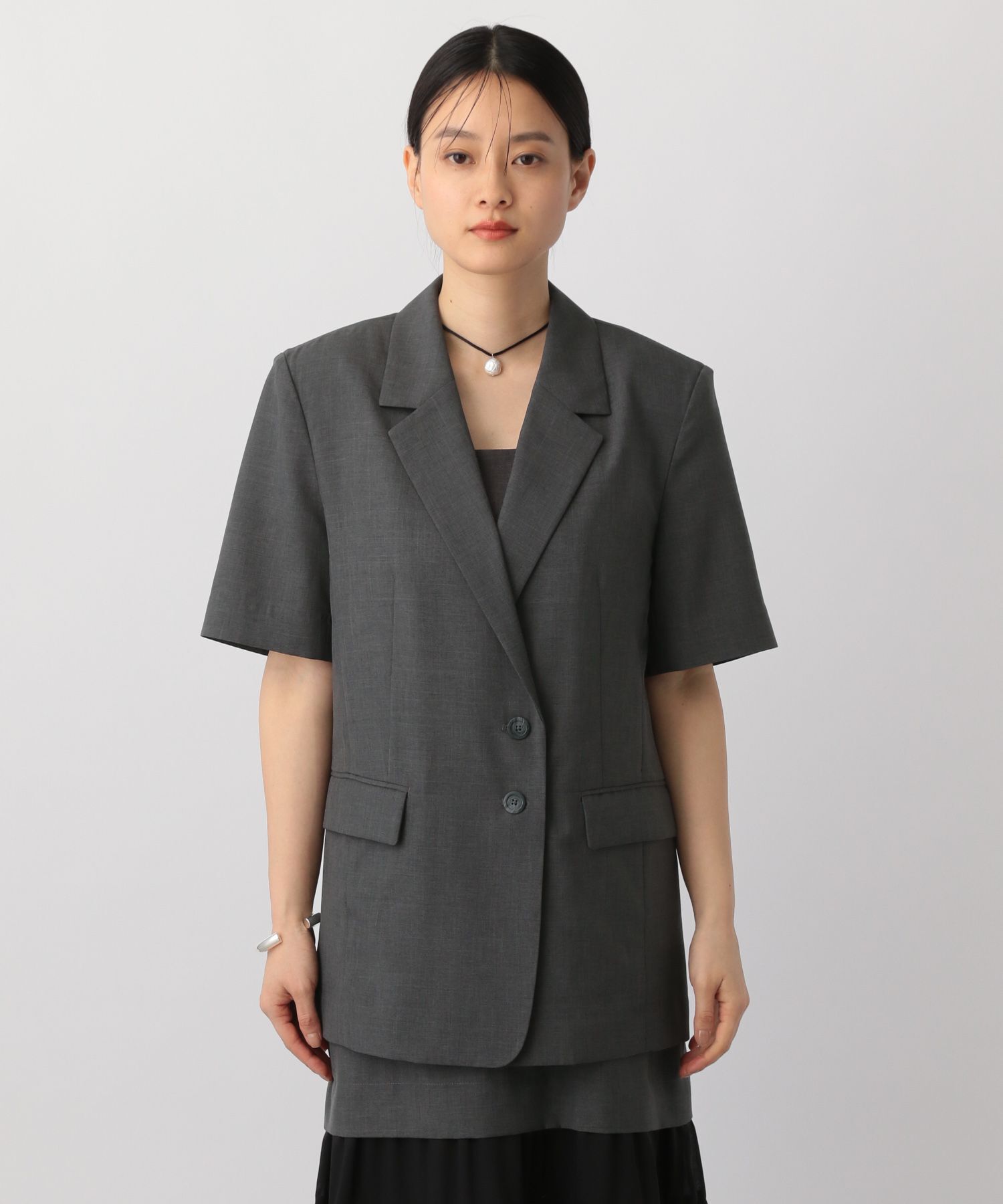 A part by 「ビックショルダージャケット_半袖」|その他|