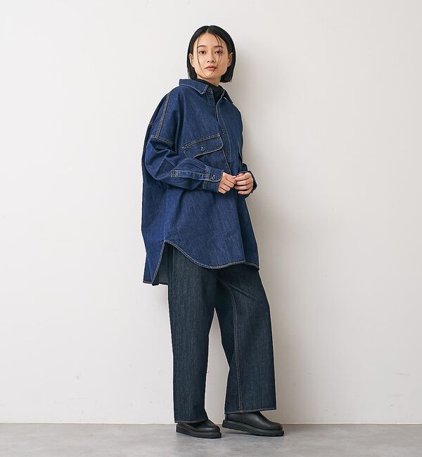collex「【LANCER/ランサー】デニムシャツ」|シャツ・ブラウス|