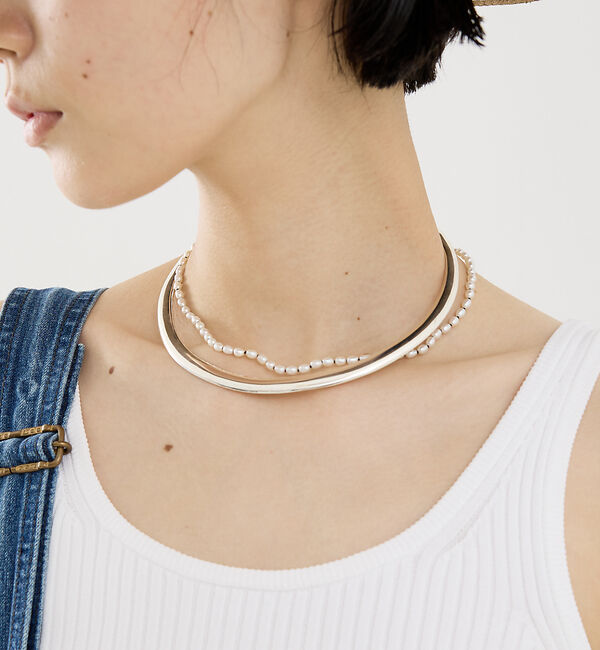 The Store by C' 「【Indian Jewelry】【別注】シルバーチョーカー」|ネックレス|