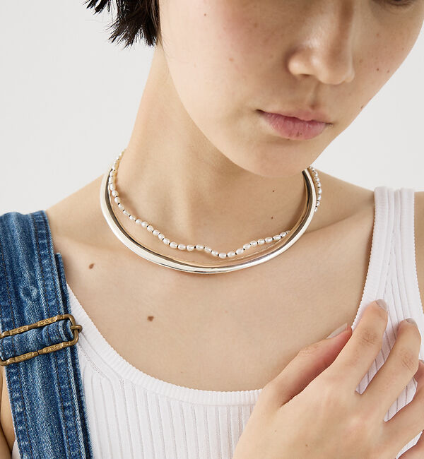The Store by C' 「【Indian Jewelry】【別注】シルバーチョーカー」|ネックレス|