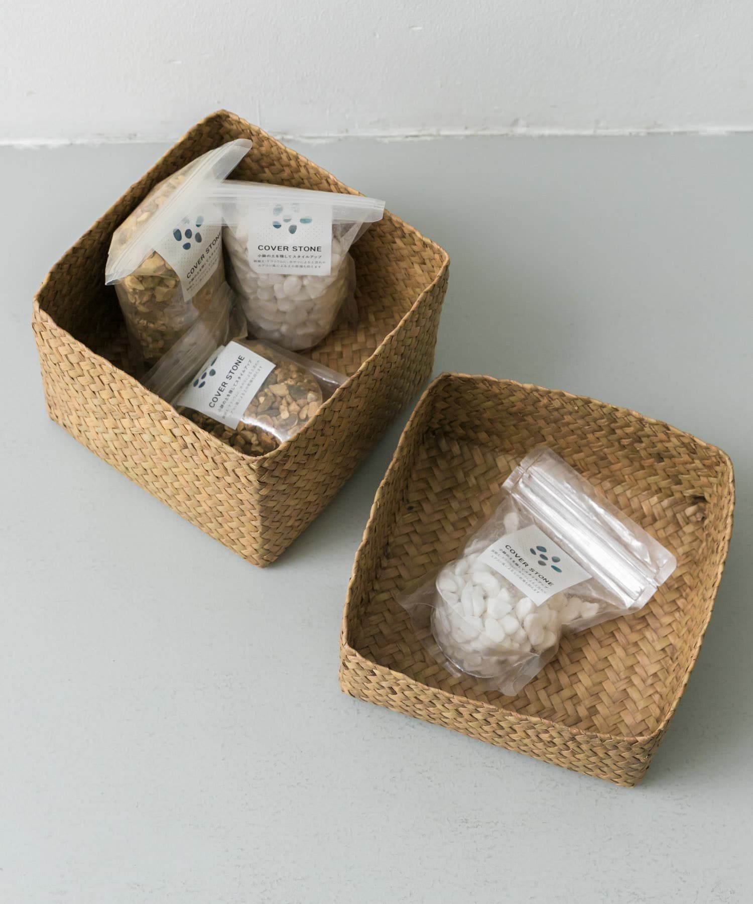 URBAN RESEARCH DOORS「『WEB限定』サイアム　カチュー水草ふた付き四角BOX M」|その他|