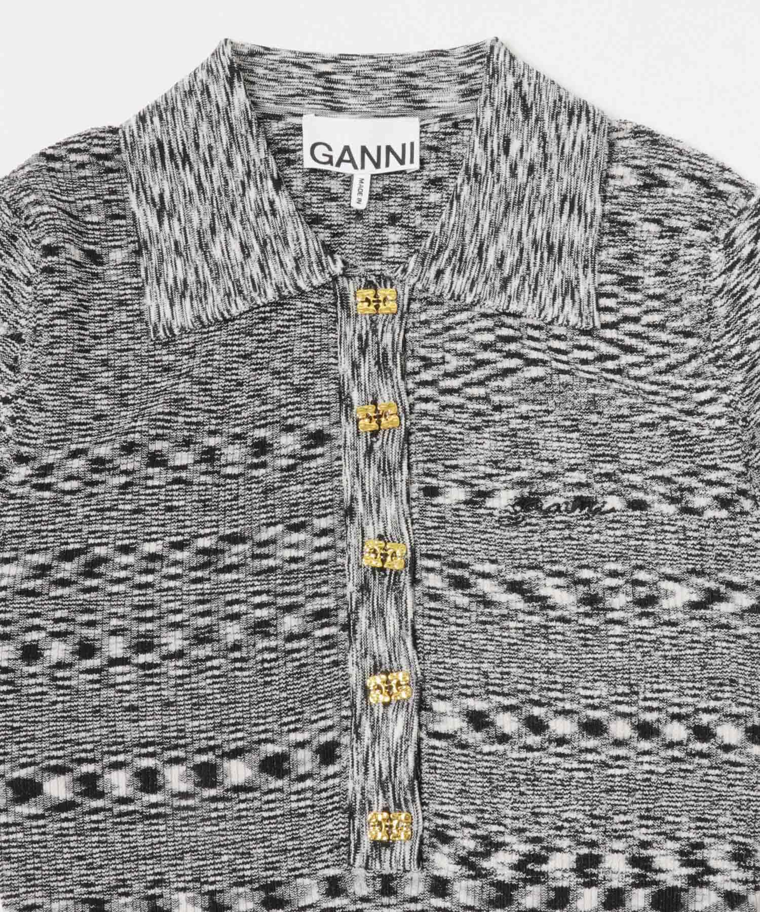 URBAN RESEARCH「GANNI　Spacedyed Polo」|ニット・セーター|