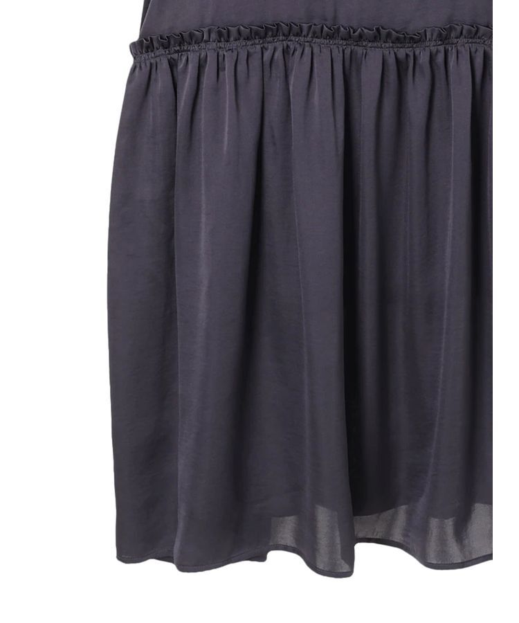 earth music&ecology「サテンティアードキャミワンピース」|ワンピース|