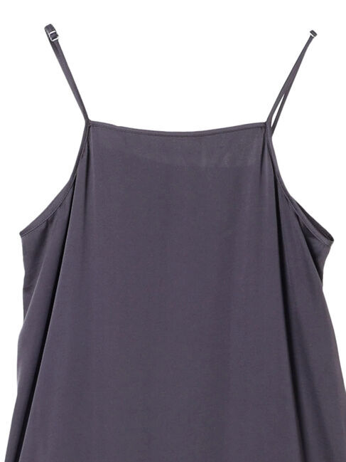 earth music&ecology「サテンティアードキャミワンピース」|ワンピース|