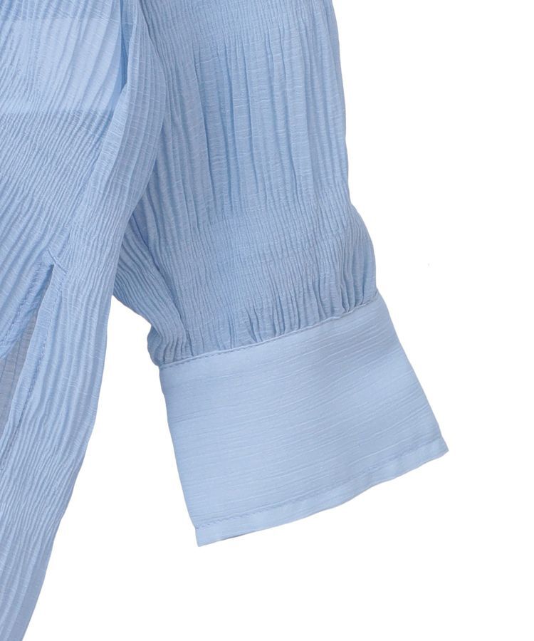 earth music&ecology「マジョリカプリーツレギュラーシャツ」|シャツ・ブラウス|