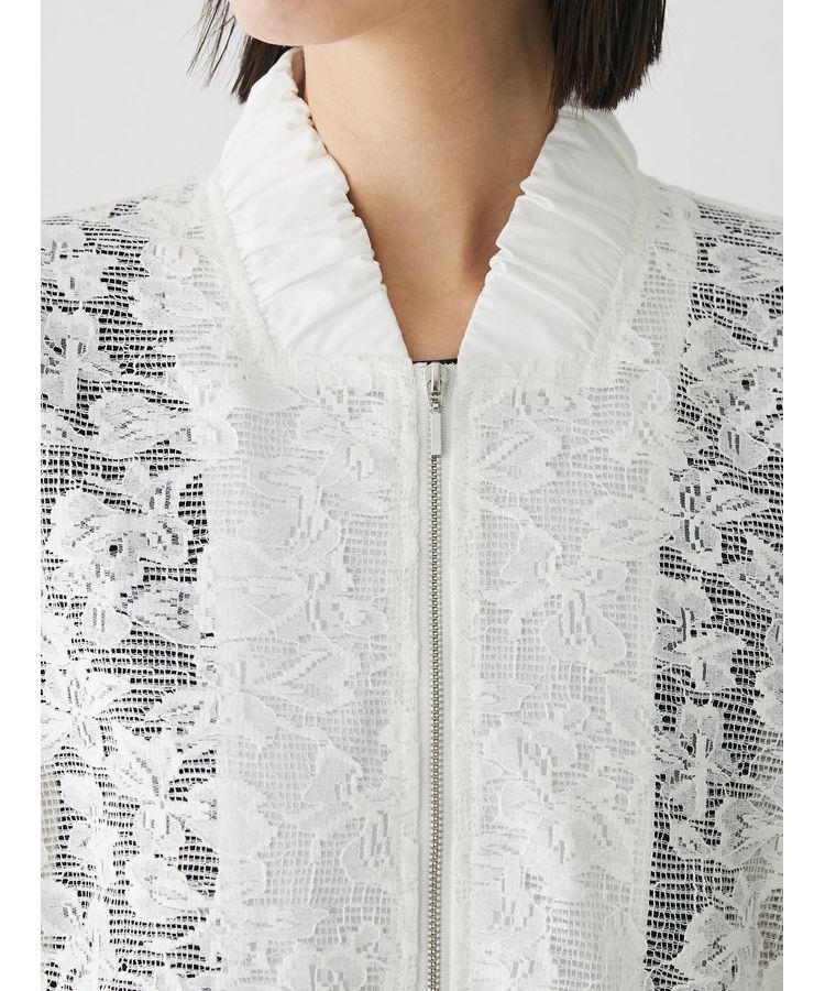 AnriettMusee「2WAY　レースブルゾン」|ブルゾン・スタジャン|