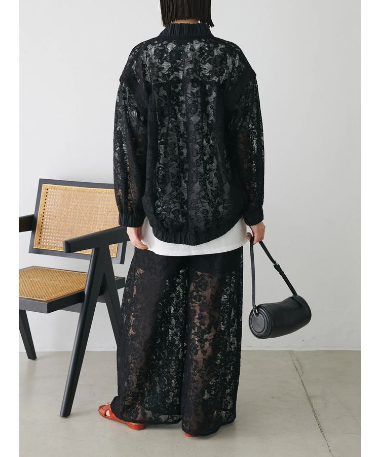 AnriettMusee「2WAY　レースブルゾン」|ブルゾン・スタジャン|