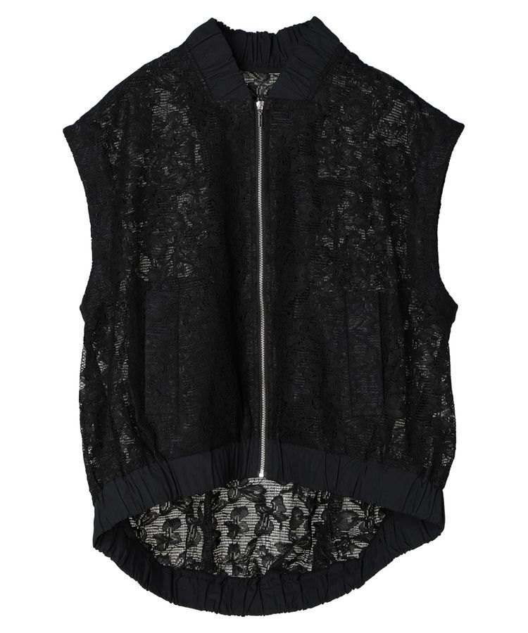 AnriettMusee「2WAY　レースブルゾン」|ブルゾン・スタジャン|