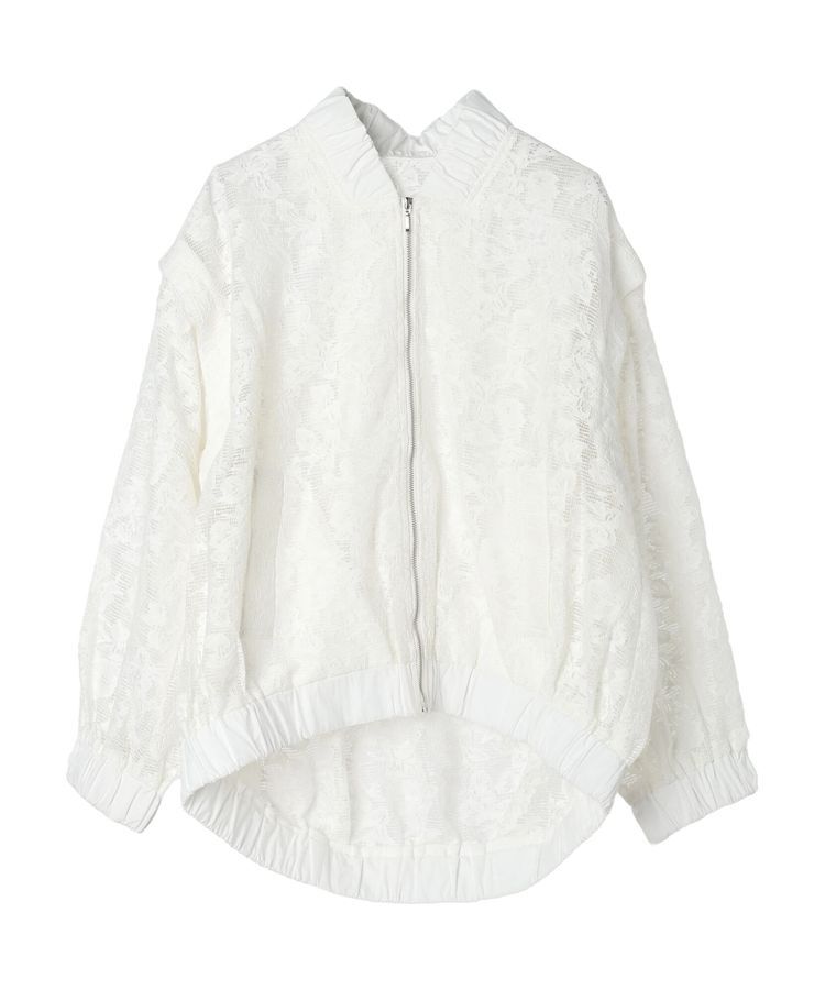 AnriettMusee「2WAY　レースブルゾン」|ブルゾン・スタジャン|