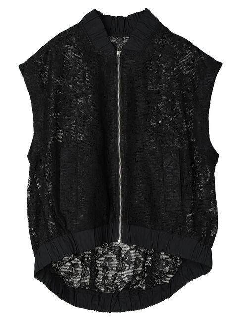 AnriettMusee「2WAY　レースブルゾン」|ブルゾン・スタジャン|