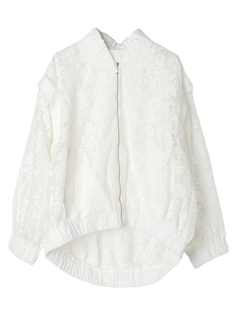 AnriettMusee「2WAY　レースブルゾン」|ブルゾン・スタジャン|