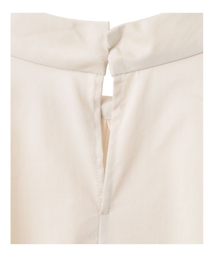 YECCA VECCA「スタンドカラーギャザーブラウス」|シャツ・ブラウス|