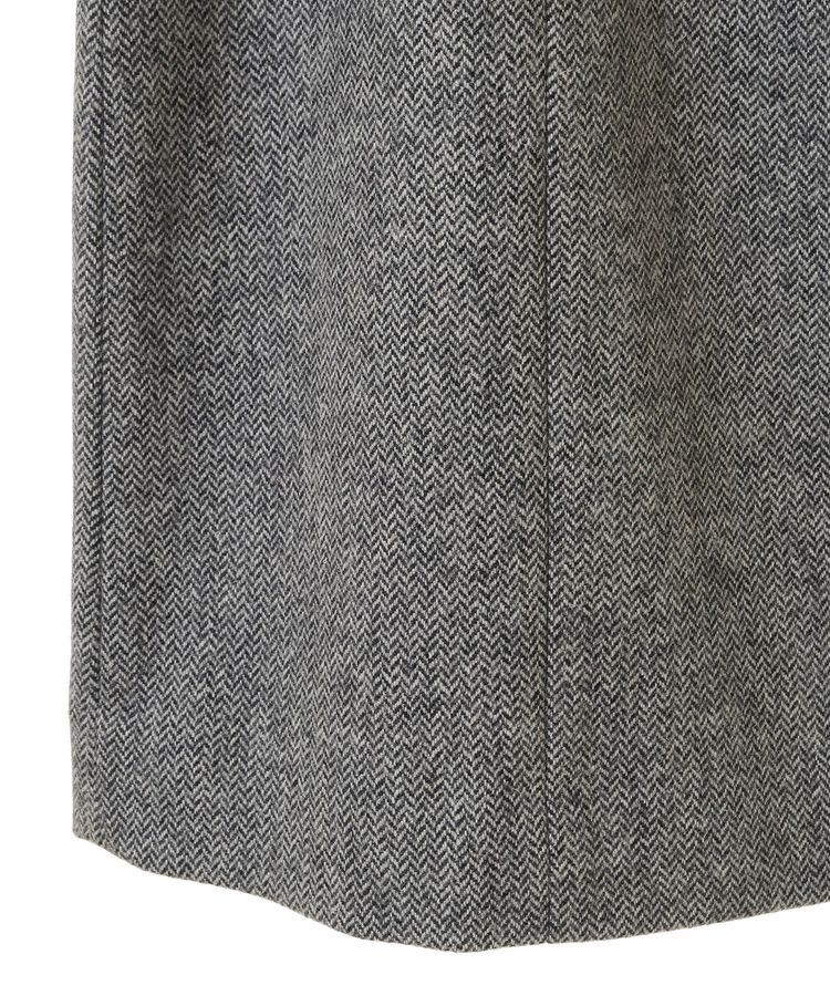 YECCA VECCA「ツイードパイピングスカート」|タイト|