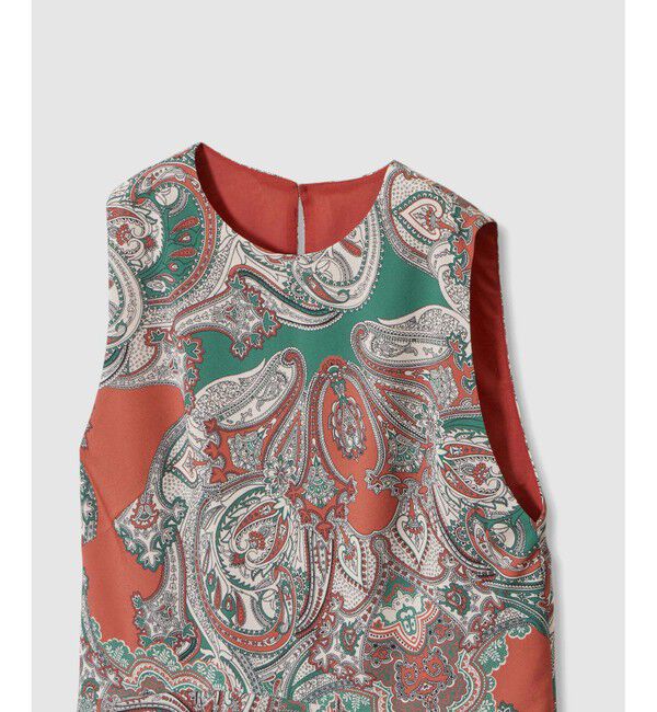 LOULOU WILLOUGHBY「【LOULOU WILLOUGHBY】RATTIペイズリーフレアワンピース」|ワンピース|