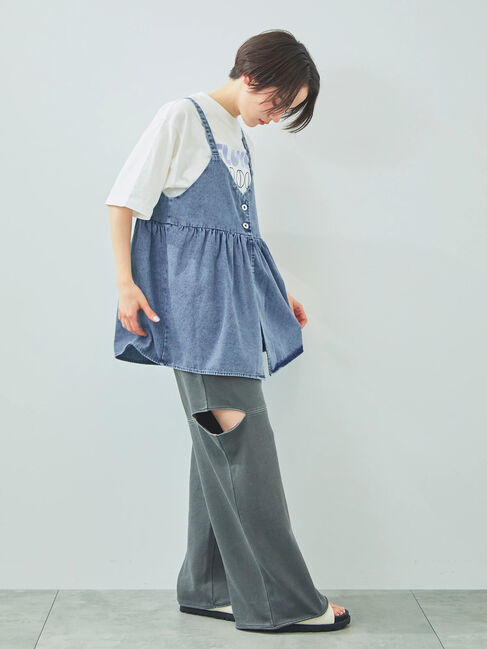 SM2「デニム前後2WAYビスチェ」|シャツ・ブラウス|