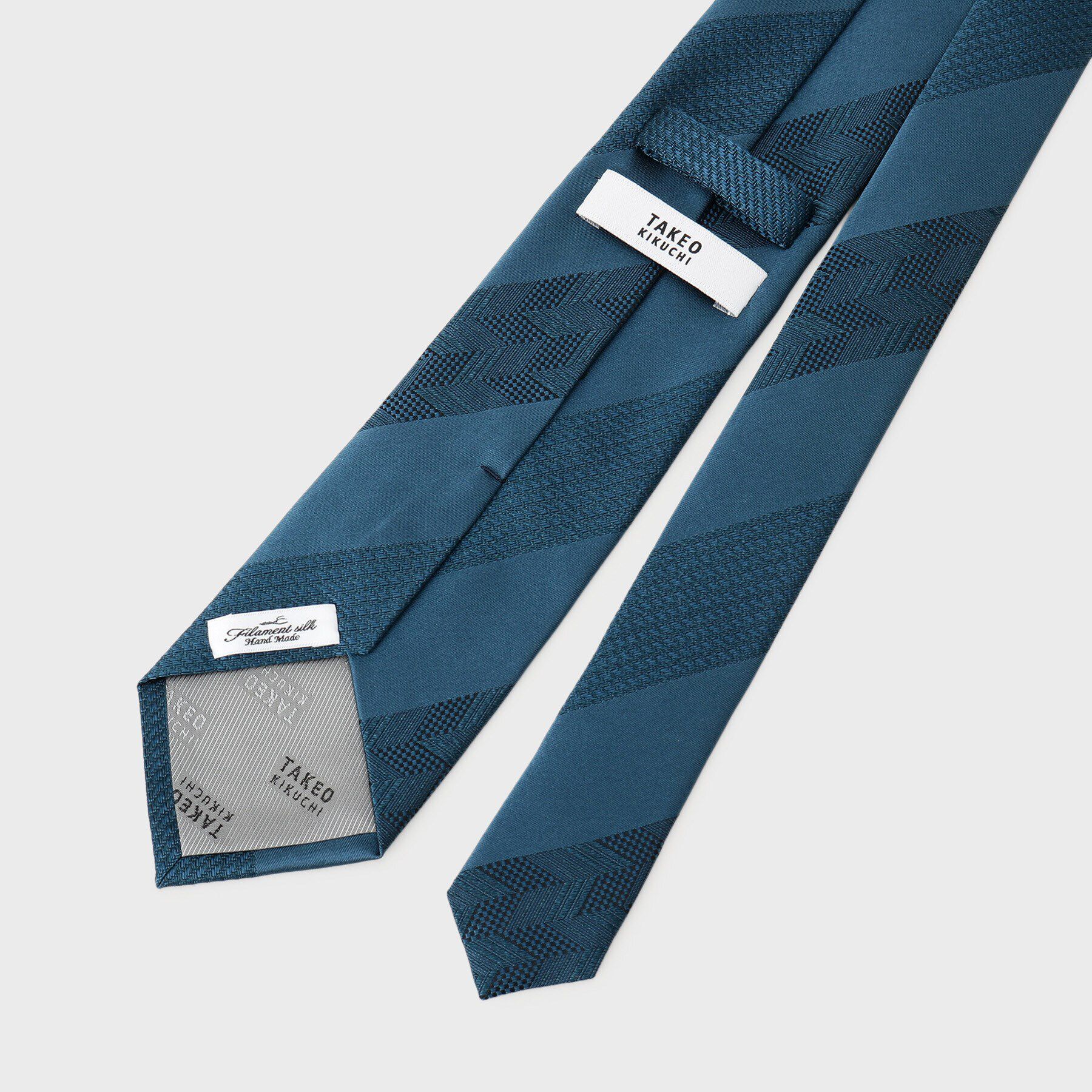 TAKEO KIKUCHI「【Made in JAPAN】矢絣（やがすり）フィラメントシルク ネクタイ」|ネクタイ・蝶ネクタイ|