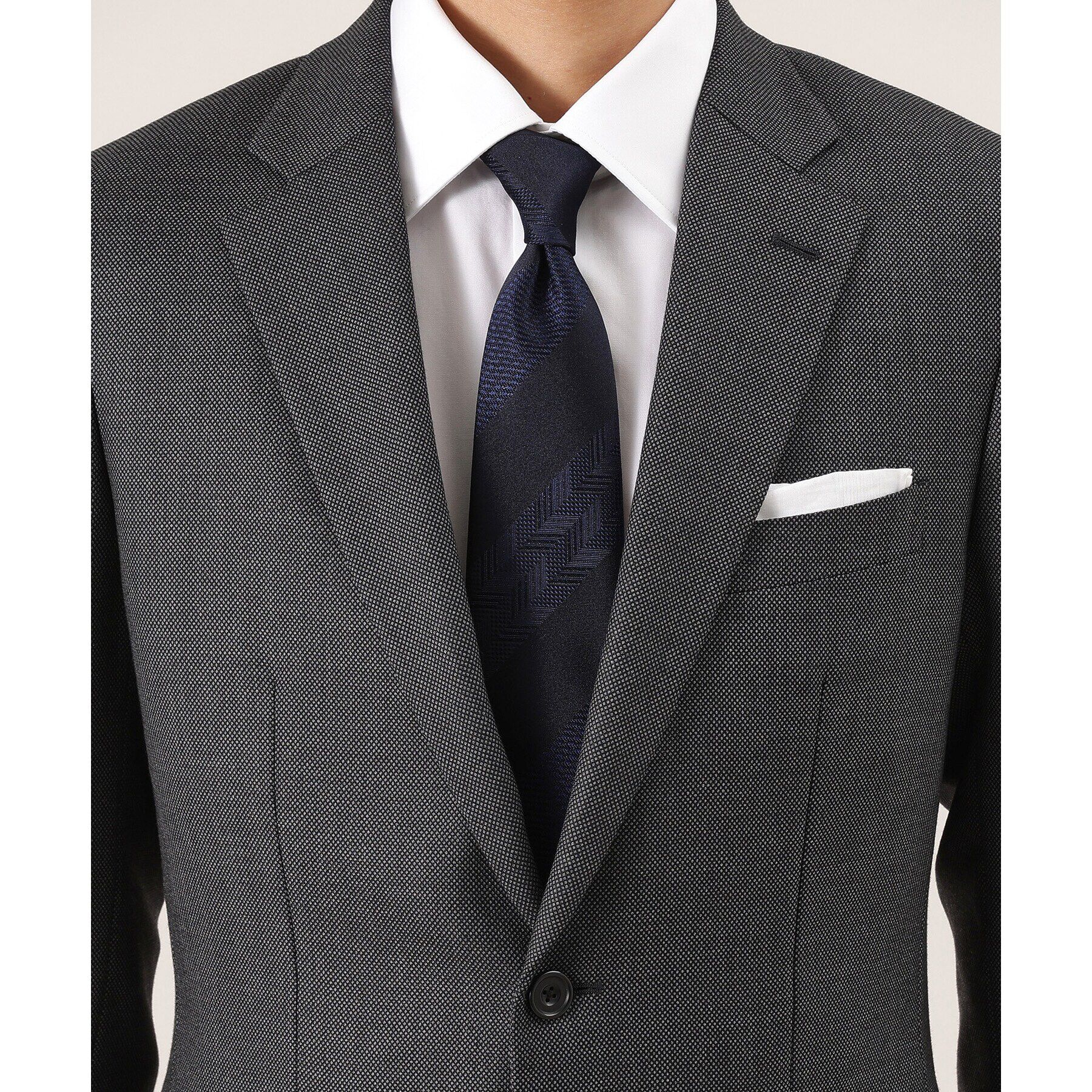 TAKEO KIKUCHI「【Made in JAPAN】矢絣（やがすり）フィラメントシルク ネクタイ」|ネクタイ・蝶ネクタイ|