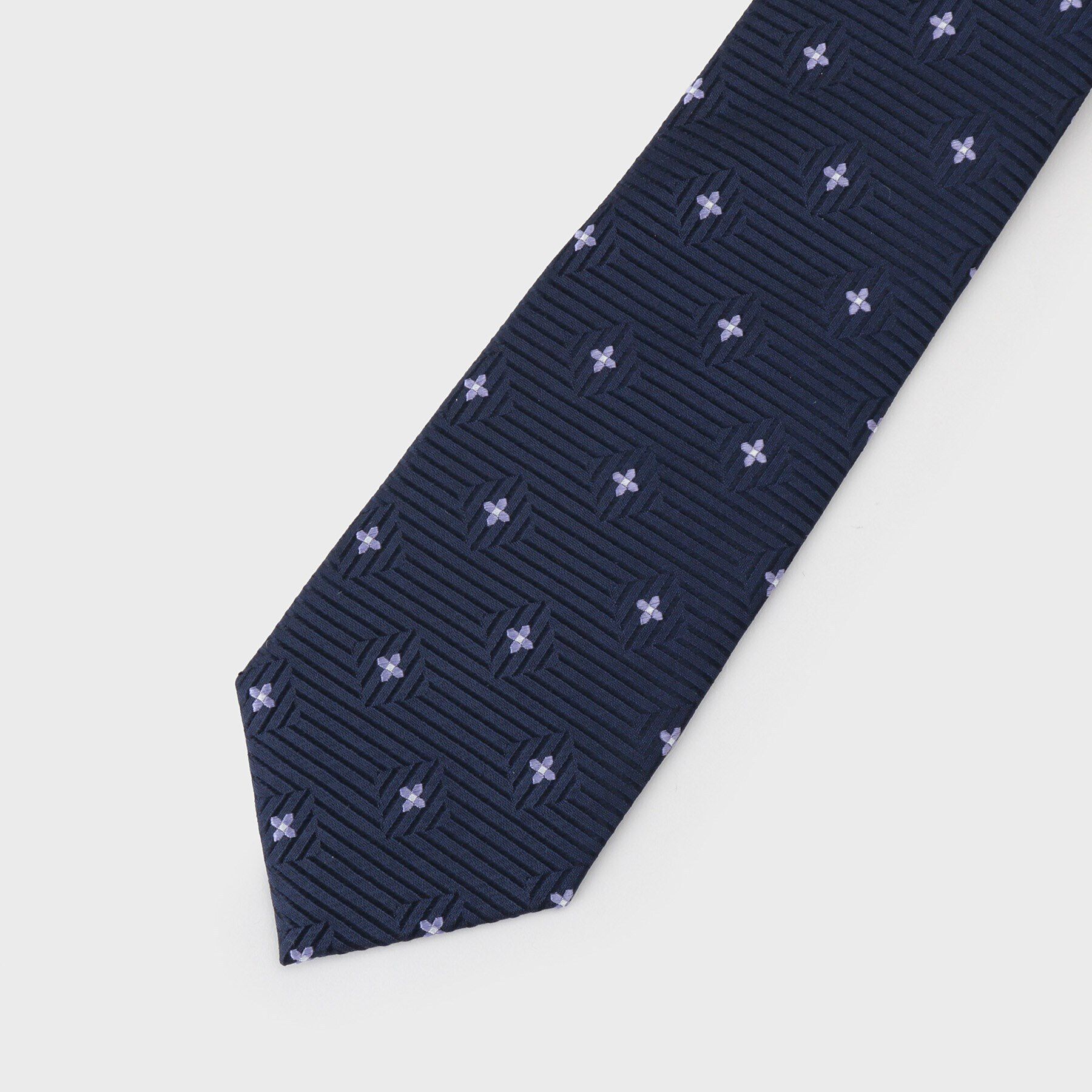 TAKEO KIKUCHI「ジャカード織 花小紋 シルクネクタイ」|ネクタイ・蝶ネクタイ|