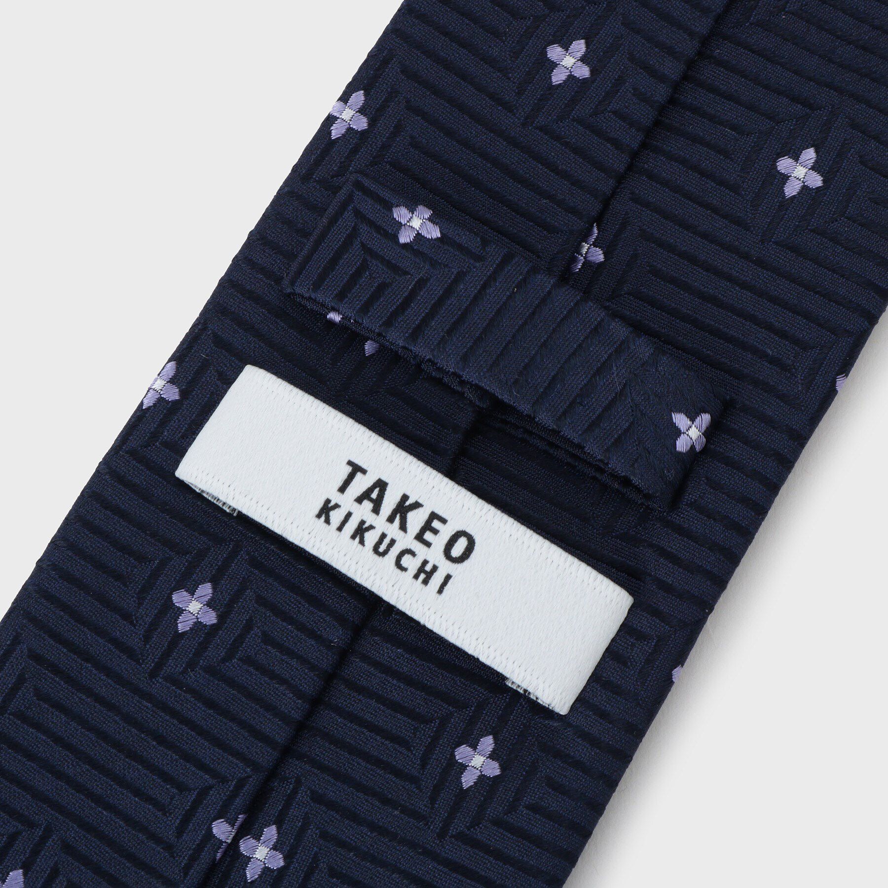 TAKEO KIKUCHI「ジャカード織 花小紋 シルクネクタイ」|ネクタイ・蝶ネクタイ|