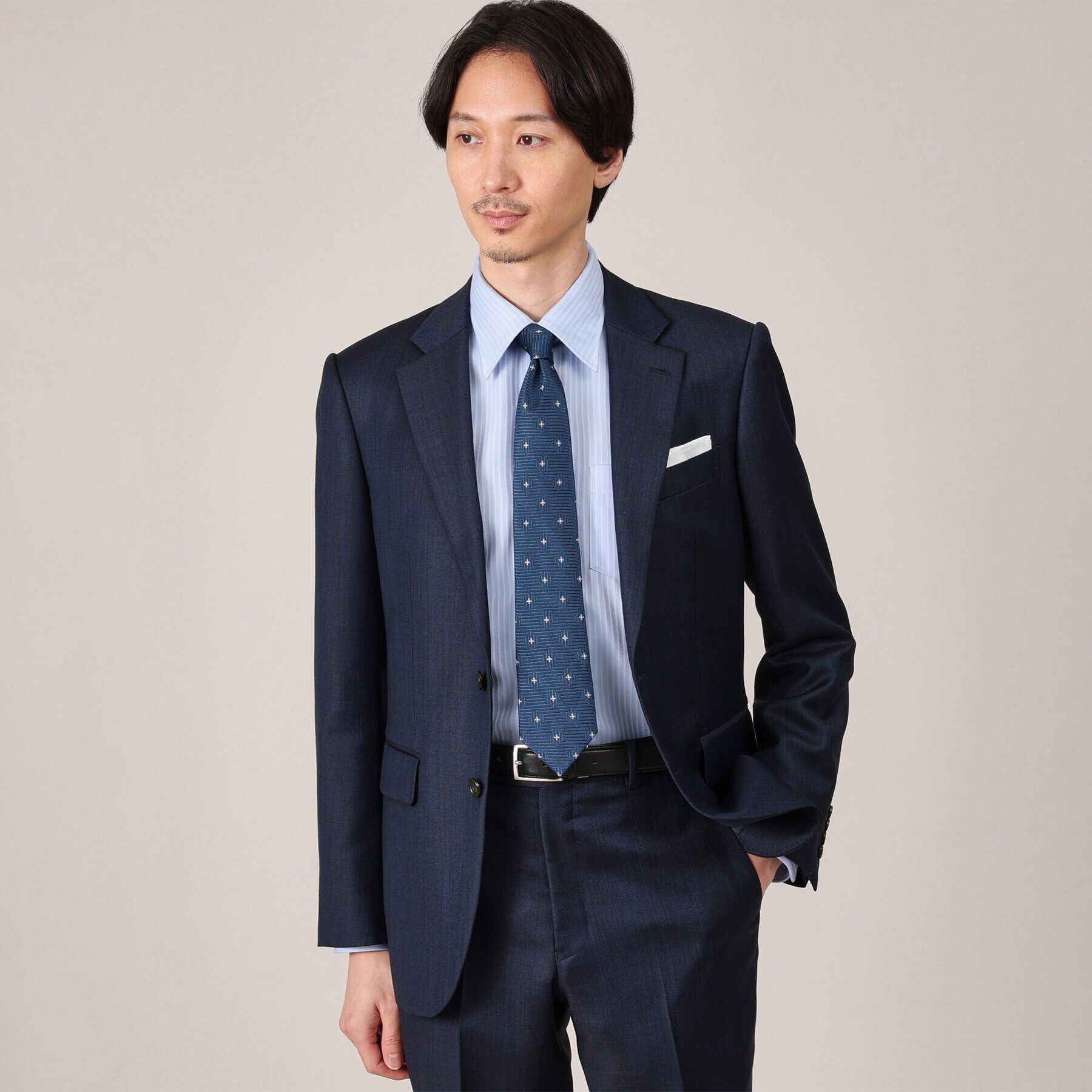 TAKEO KIKUCHI「ジャカード織 花小紋 シルクネクタイ」|ネクタイ・蝶ネクタイ|