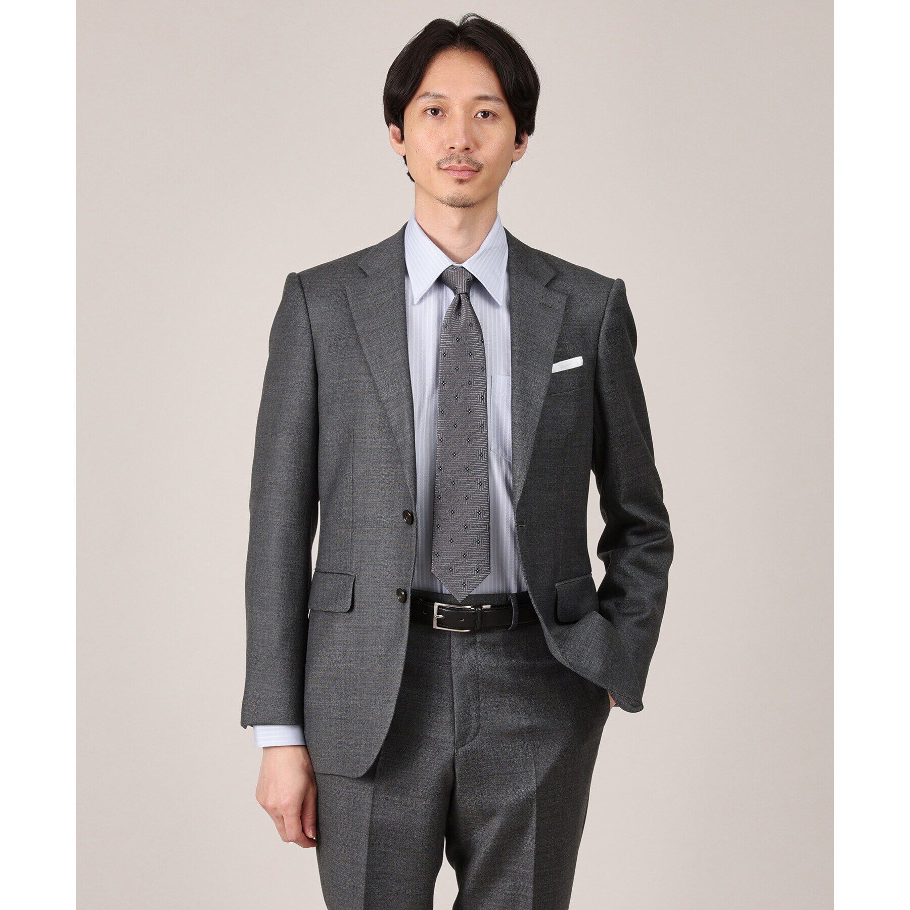 TAKEO KIKUCHI「ジャカード織 花小紋 シルクネクタイ」|ネクタイ・蝶ネクタイ|