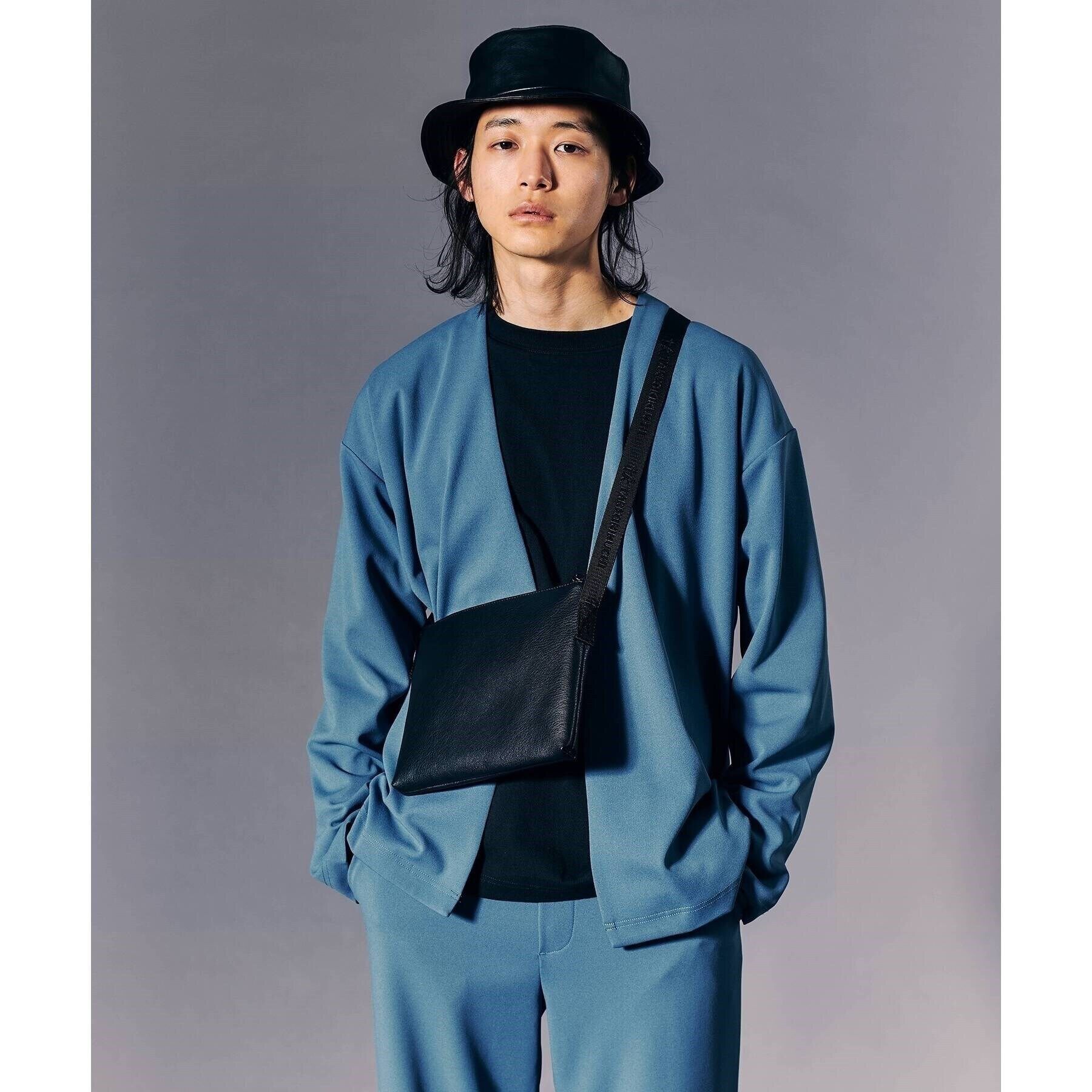 tk.TAKEO KIKUCHI「レザー調サコッシュバッグ」|ショルダー・メッセンジャー|