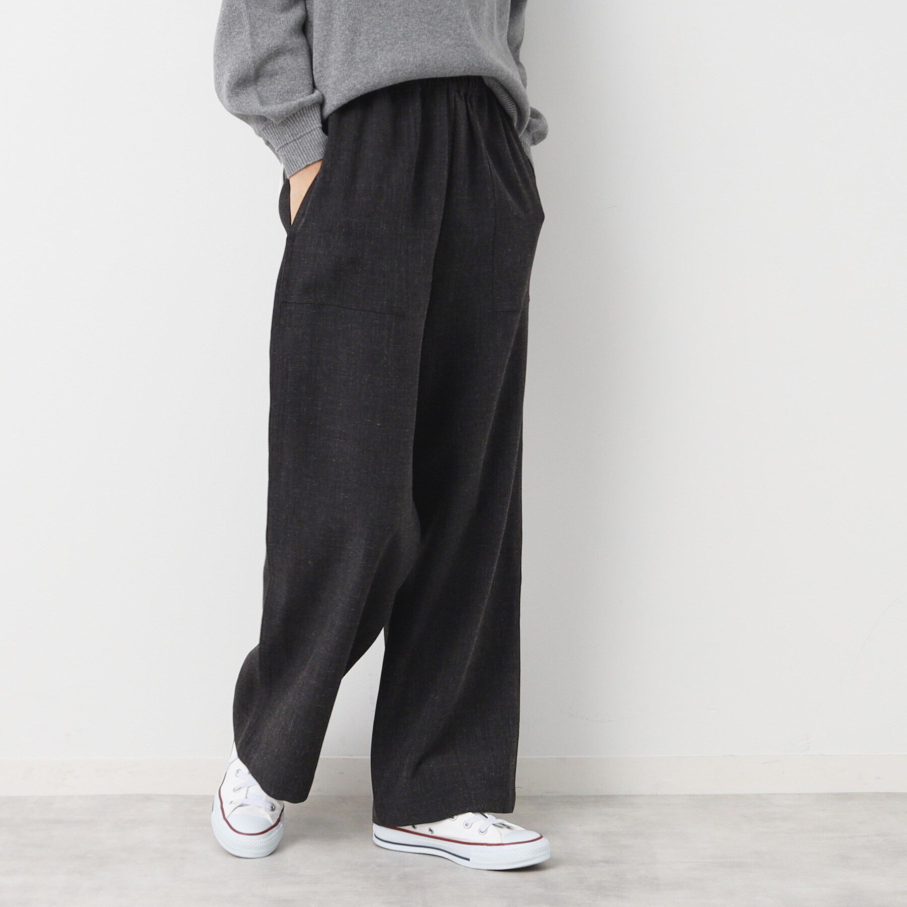 Dessin「【ウエストゴム・洗える】アウトポケット付きパンツ（XS～L）」|その他|