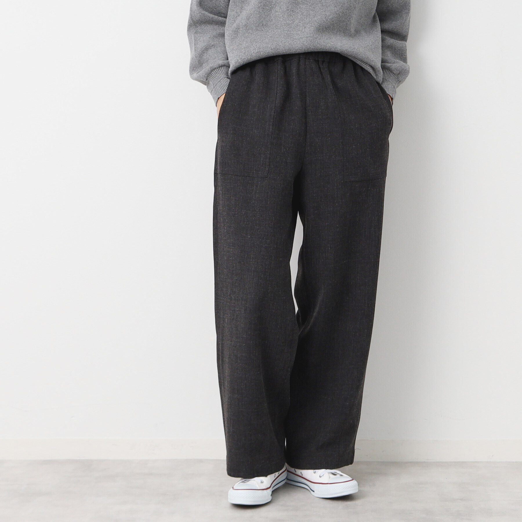 Dessin「【ウエストゴム・洗える】アウトポケット付きパンツ（XS～L）」|その他|