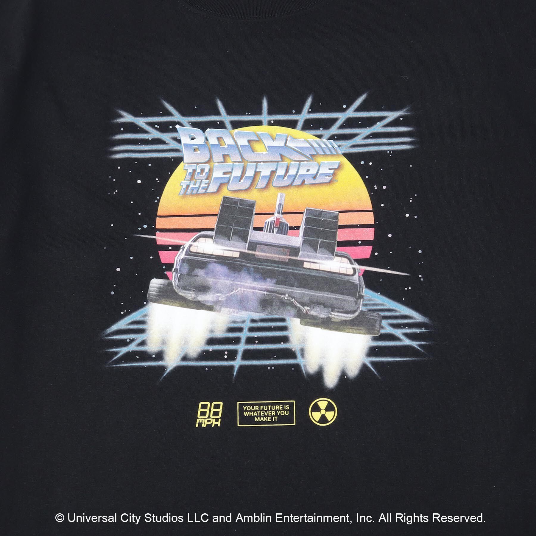 212 KITCHEN STORE「Tシャツ タイムマシン BK ＜Back To The Future バックトゥザフューチャー＞」|その他|