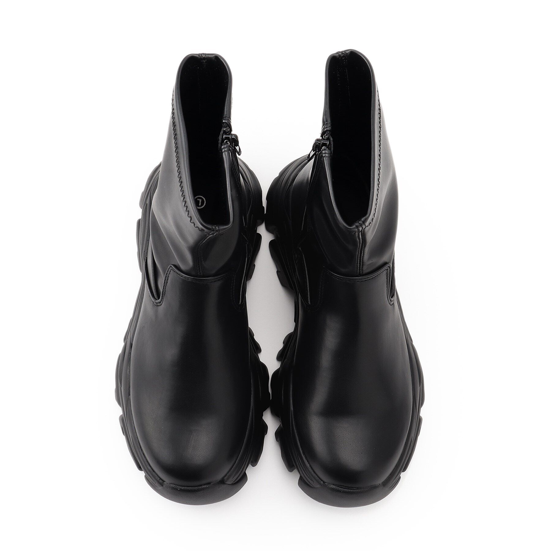 csT&P「厚底スニーカー底ブーツ」|ショートブーツ|