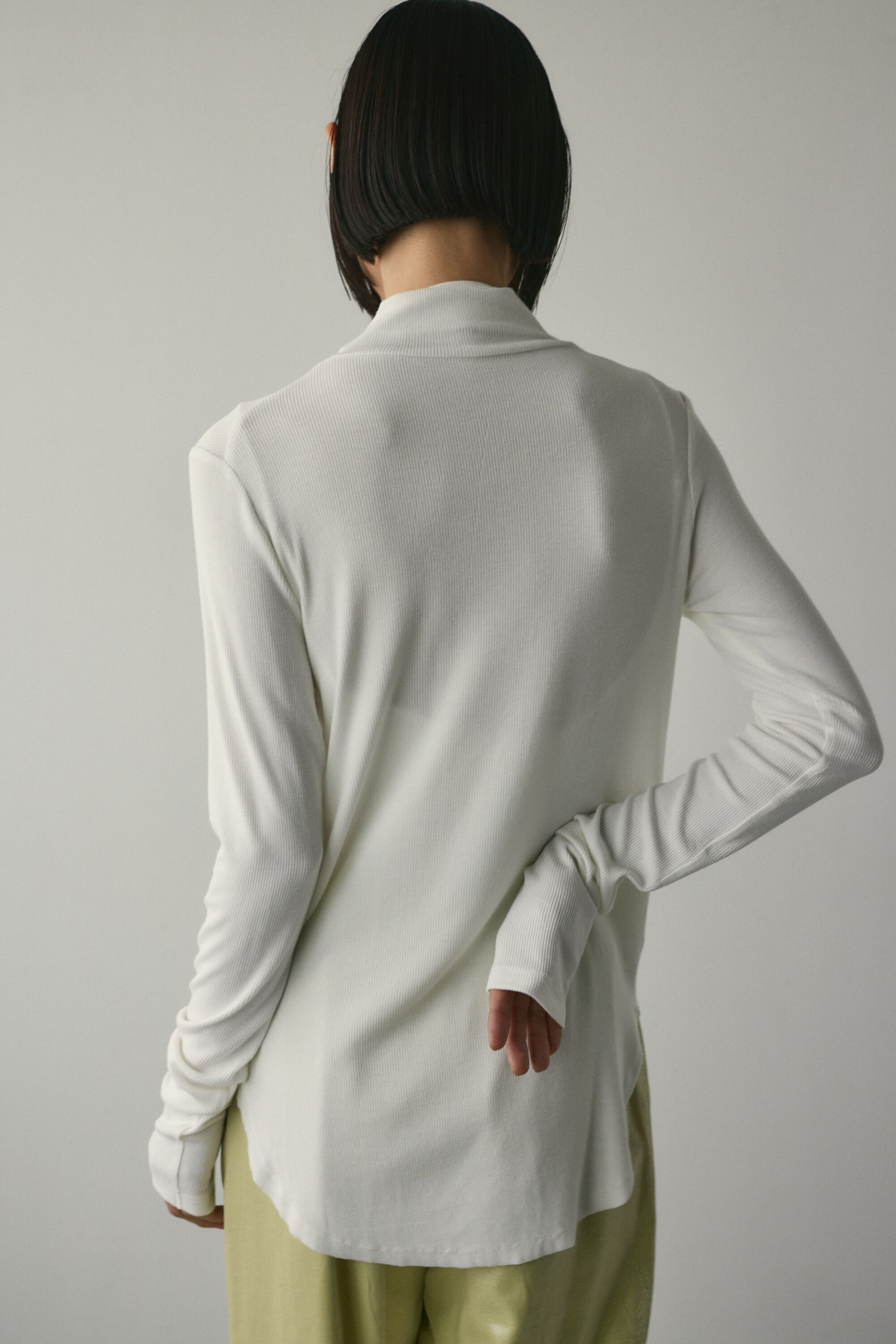 STYLEMIXER「ソフトリブハイネックトップ」|Tシャツ・カットソー|