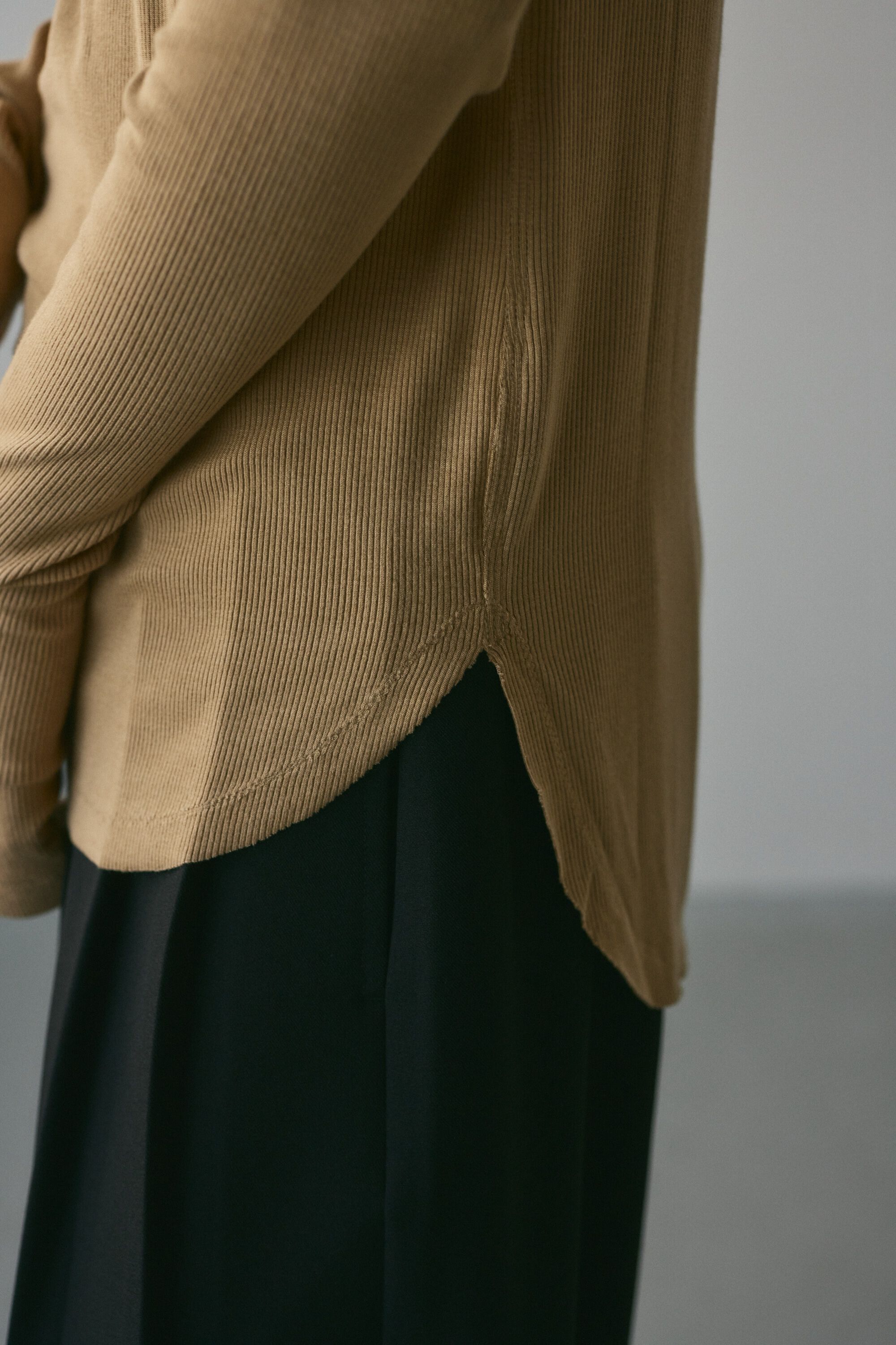 STYLEMIXER「ソフトリブハイネックトップ」|Tシャツ・カットソー|