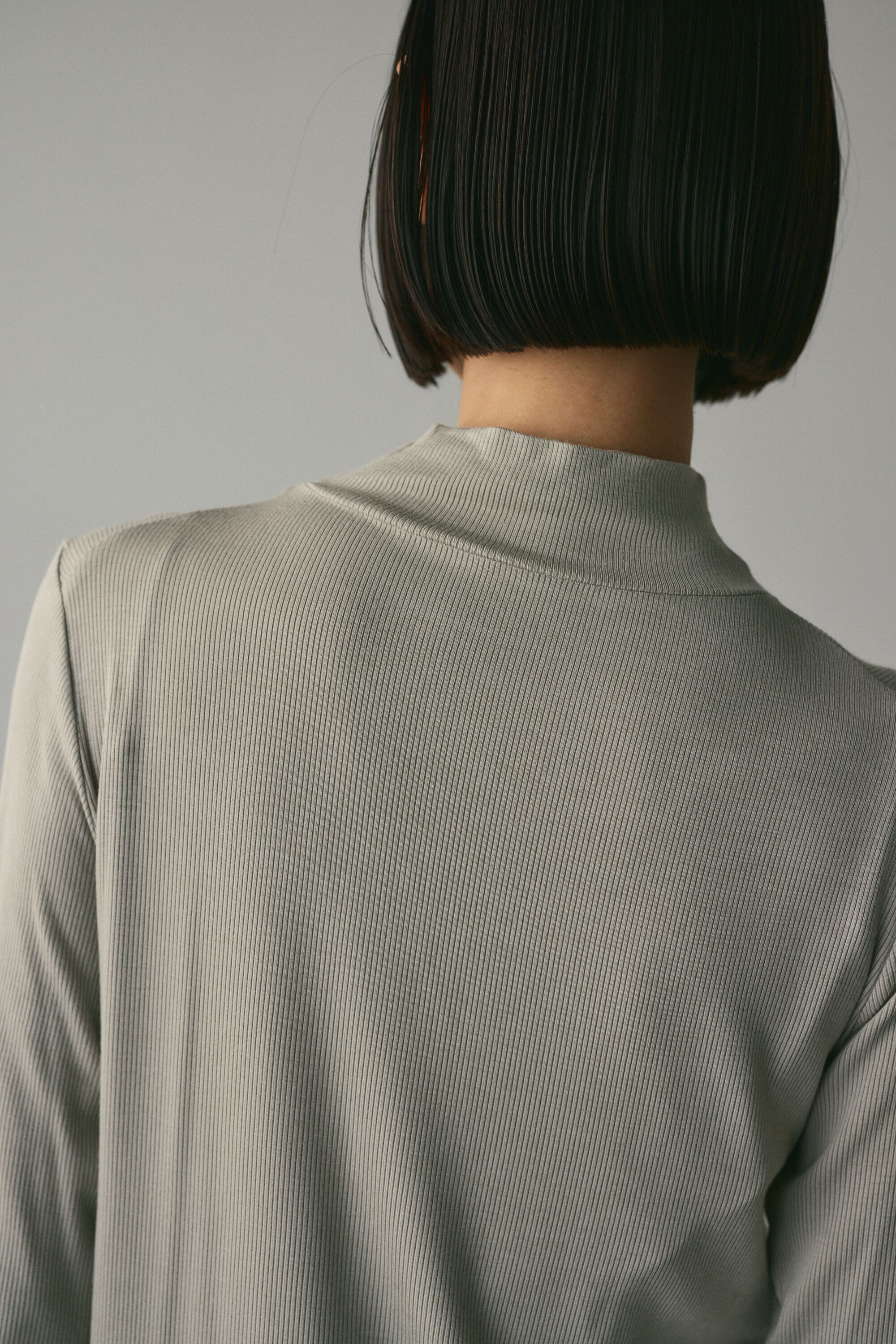 STYLEMIXER「ソフトリブハイネックトップ」|Tシャツ・カットソー|