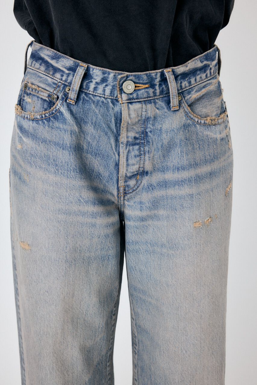 MOUSSY「MIDRISE  バギーデニム」|デニム|