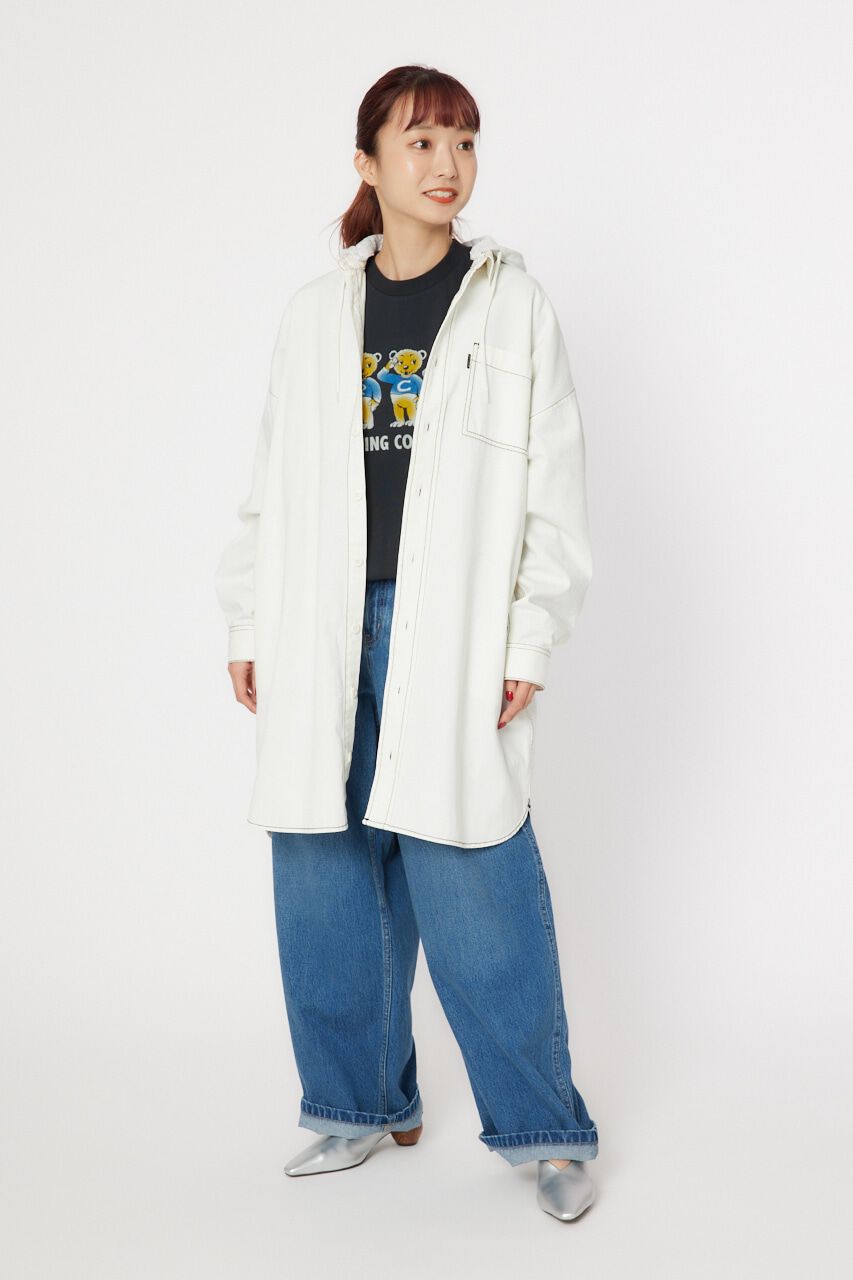 RODEO CROWNS「カラーステッチシャツワンピース」|ワンピース|