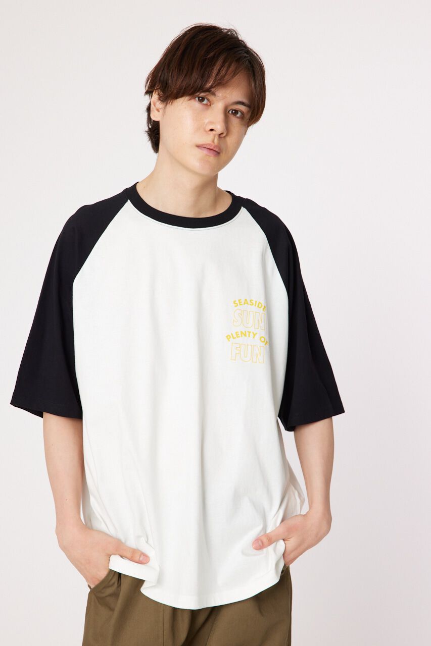 RODEO CROWNS「NJラグラン Tシャツ」|Tシャツ・カットソー|