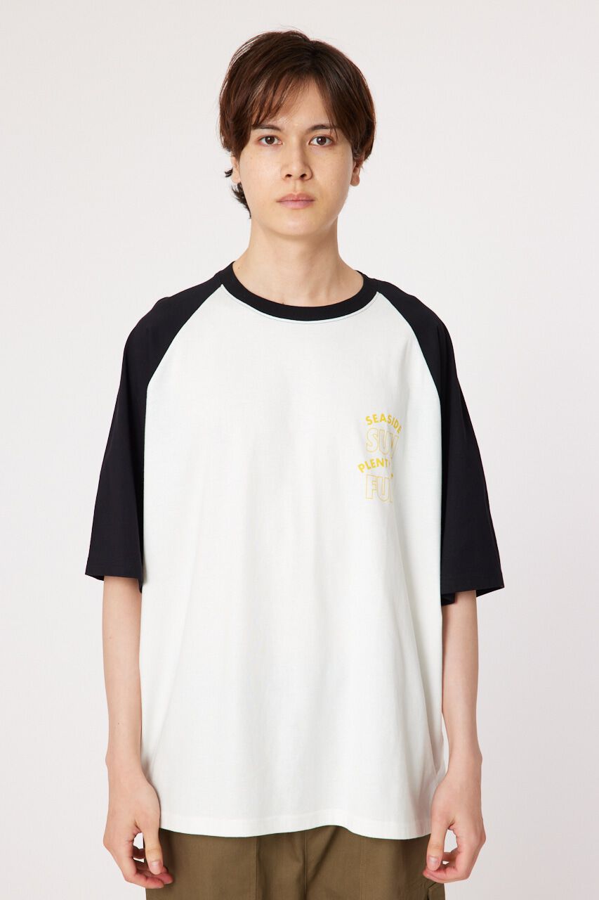 RODEO CROWNS「NJラグラン Tシャツ」|Tシャツ・カットソー|