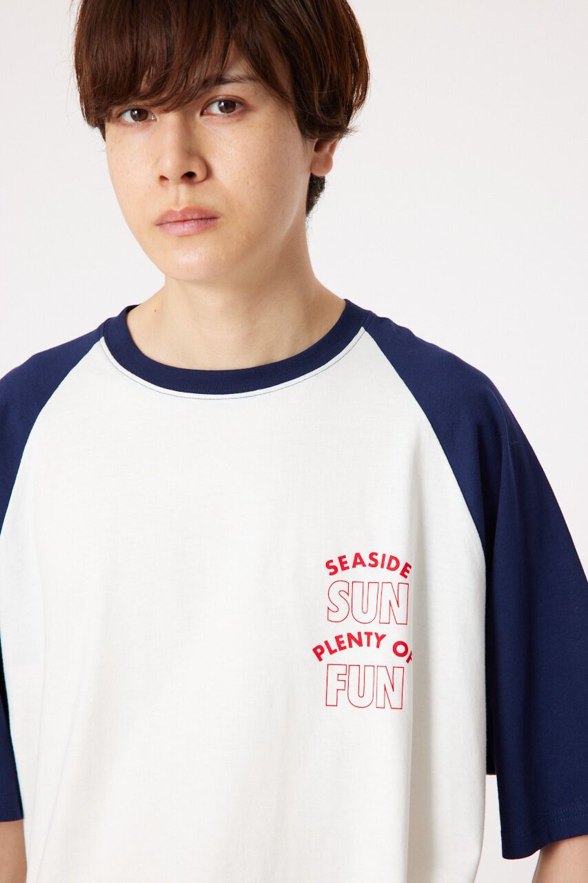 RODEO CROWNS「NJラグラン Tシャツ」|Tシャツ・カットソー|