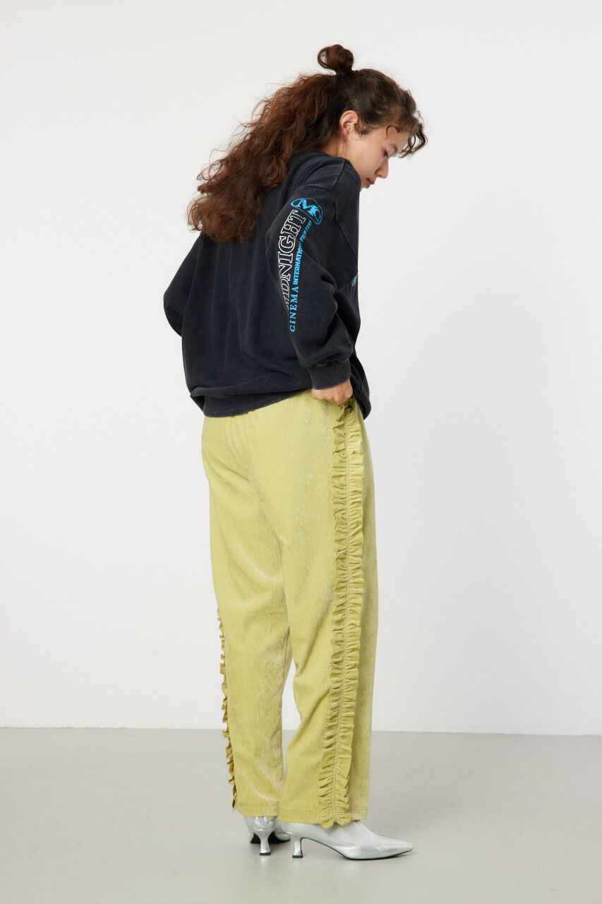 RODEO CROWNS「サイドフリルベロアパンツ」|その他|