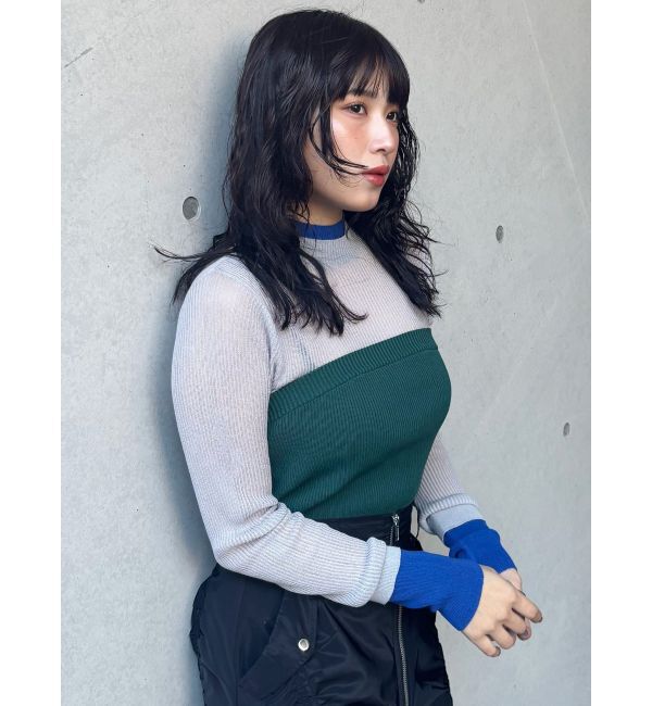 MURUA「ベアレイヤードニット」|ニット・セーター|